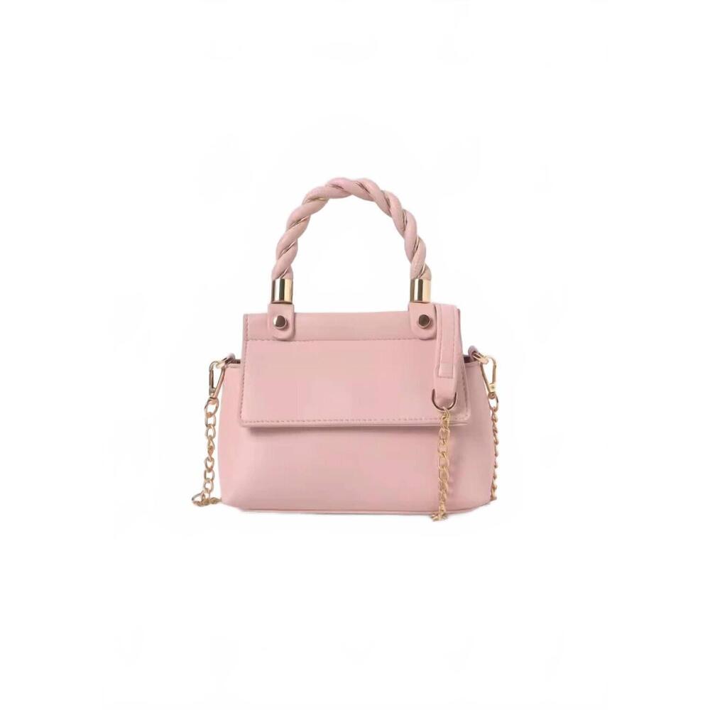 NEW ABEL & LULA girl's pastel pearl handbag in pink